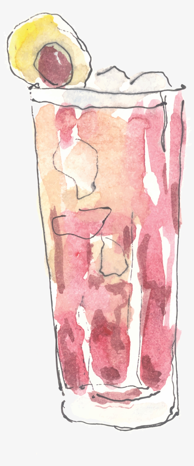 Cherry Bomb - Pint Glass, transparent png #9187173