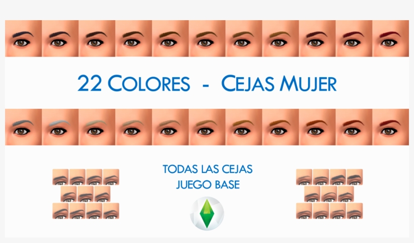 Pack 22 Colores Para Cejas De Mujer - Nail Polish, transparent png #9187276