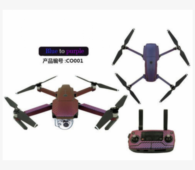 Latest Carbon Fiber Stickers Decal Wrap Skin Protector - Mavic Pro Angry Birds, transparent png #9187733