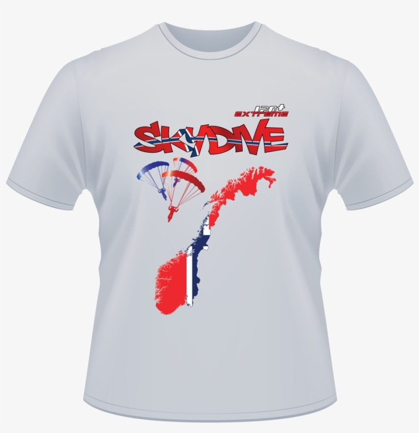 Skydiving T Shirts - T Shirt, transparent png #9187981