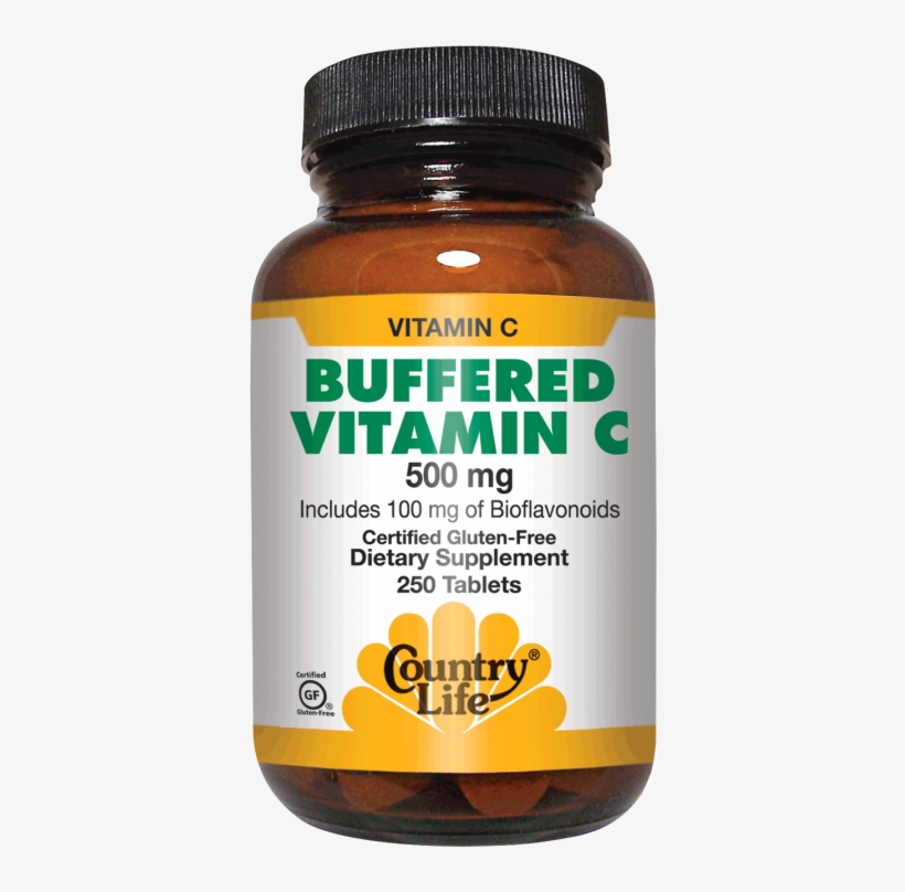 Buffered Vitamin C With Bioflavonoids 500mg - Natural Foods, transparent png #9188192