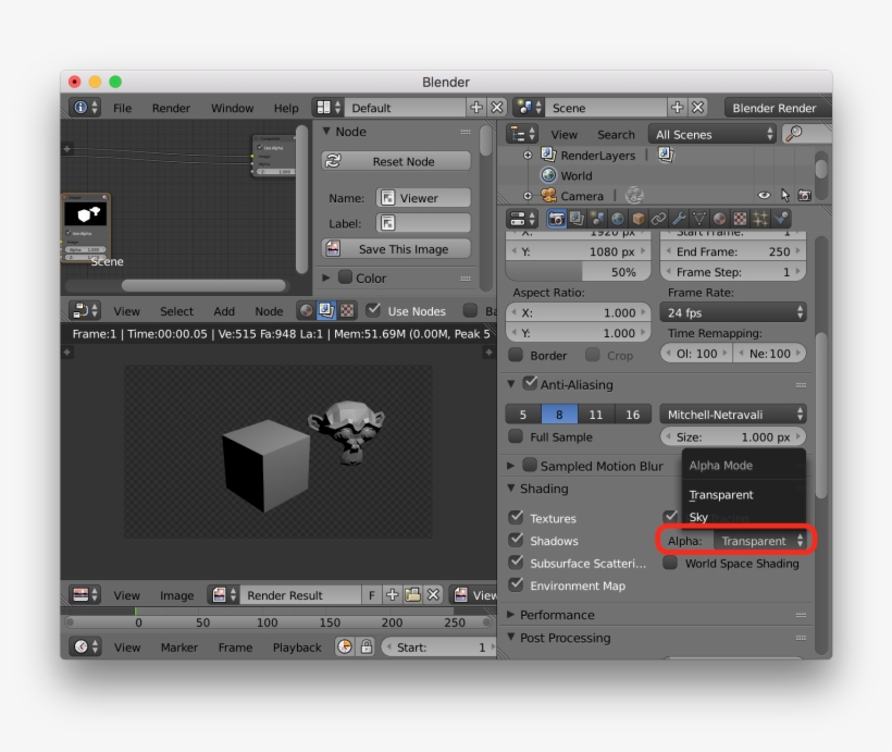 Blender Png Images - Graphics Software, transparent png #9188304