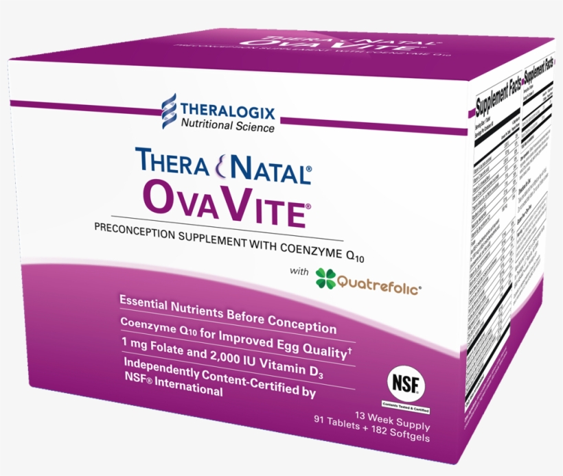 Theranatal Ovavite Is Comprised Of The Necessary Vitamins - Ovavite, transparent png #9188371