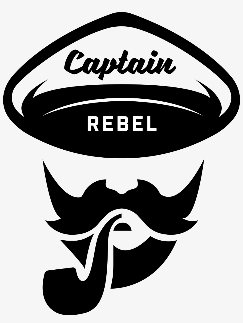 Captain Rebel Clothing - Emblem, transparent png #9188604
