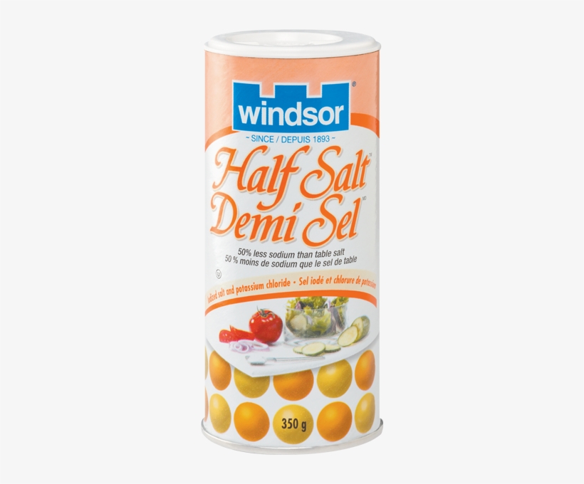 Picture Of Half Salt - Windsor Half Salt Iodized, transparent png #9189065