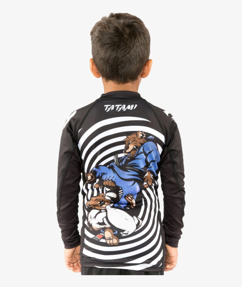 Tatami Kids Bolo Rash Guard - Long-sleeved T-shirt, transparent png #9189498