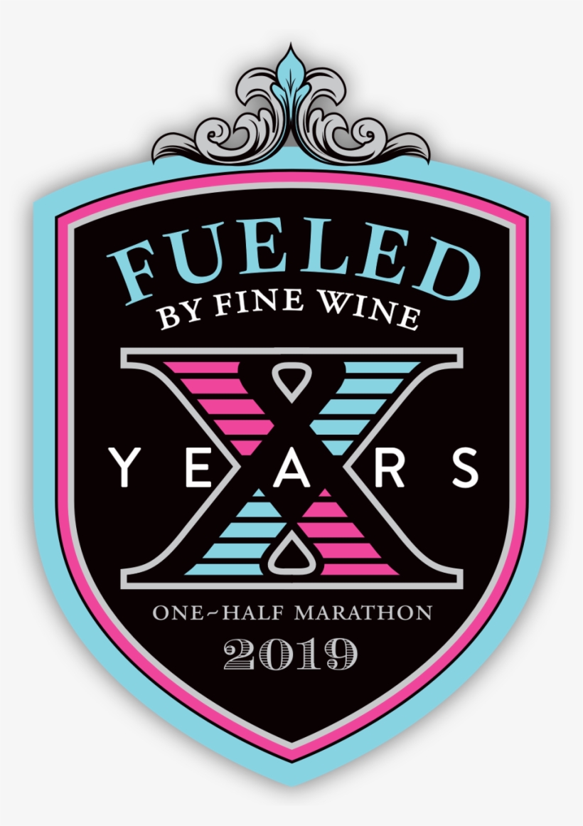 2019 Half Marathon 10 Year Anniversary - Illustration, transparent png #9189535