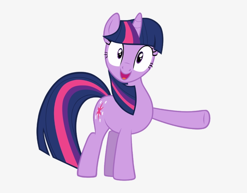 Little Pony Twilight Sparkle - Twilight Sparkle Vector Hoof, transparent png #9189852