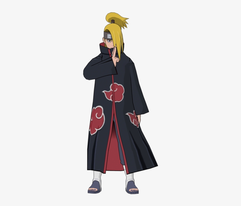 Deidara Png - Naruto Shippuden Clash Of Ninja, transparent png #9190071