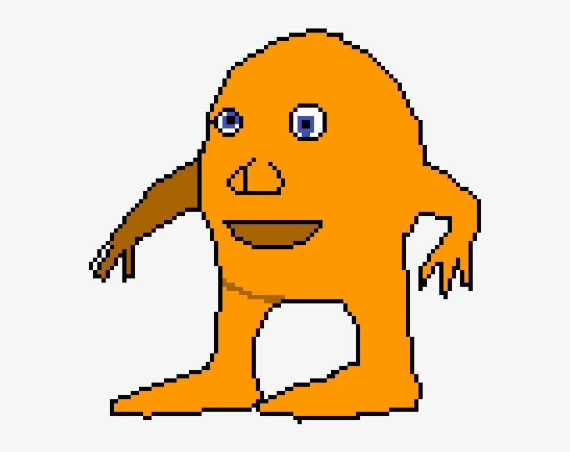 Orang - Africa Map Pixel Art, transparent png #9190252