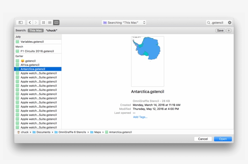 Locating Omnigraffle Stencil And Template Files By - Operating System, transparent png #9190615