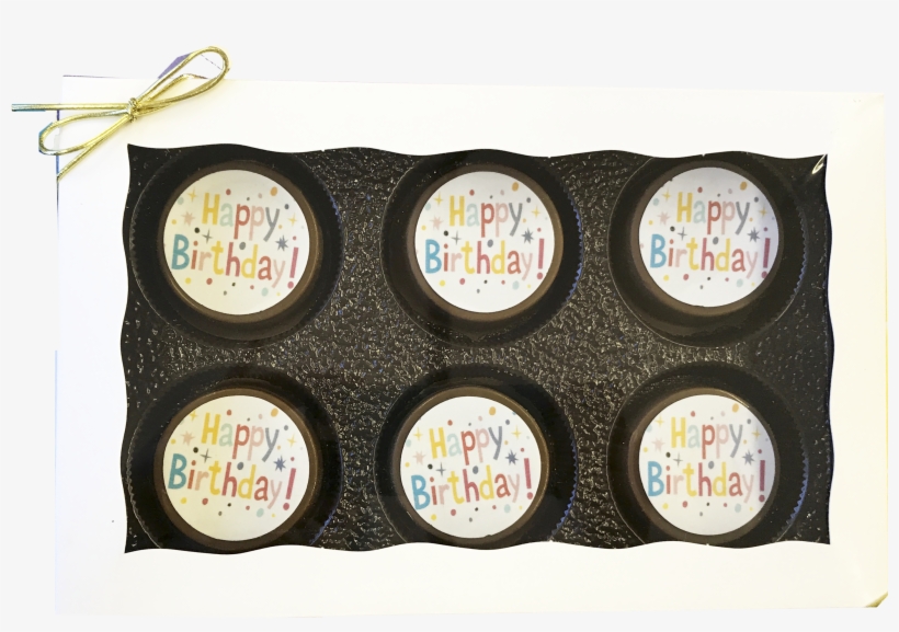 Happy Birthday Chocolate Covered Oreos - Party Favor, transparent png #9191511