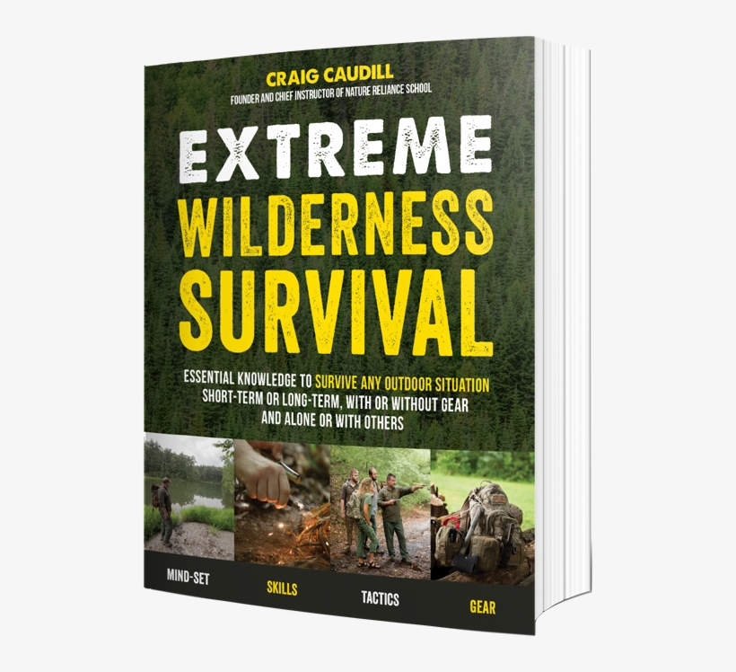 Book Extreme Wilderness Survival - Flyer, transparent png #9191935