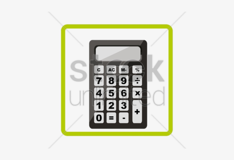 Calculator Clipart Vector Png - Number, transparent png #9192169