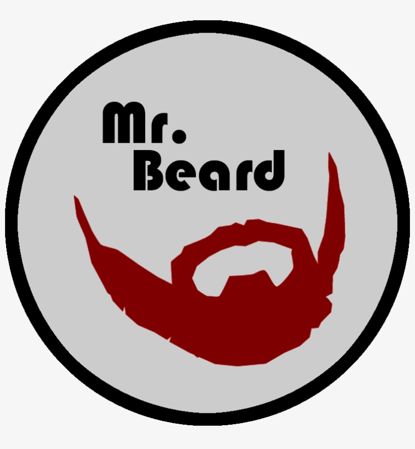 Mrbeard Logo Round - Logo Pic For A Beard Boy, transparent png #9193264