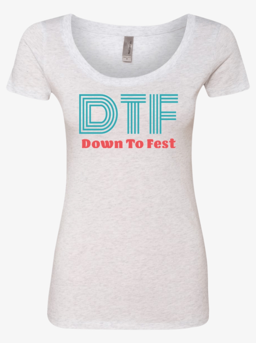 Dtf Classic Ladies Festival Scoop - Active Shirt, transparent png #9193426