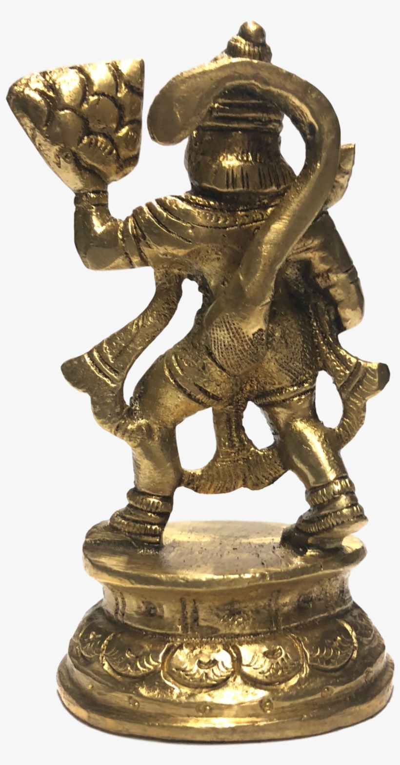 Brass Cast Piece From India Featuring The Classic Pose - Bronze Sculpture, transparent png #9193658