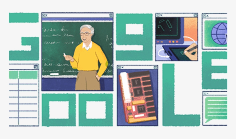 Michael Dertouzos Honoured With Google Doodle - Dertouzos Google Michael Dertouzos, transparent png #9194226