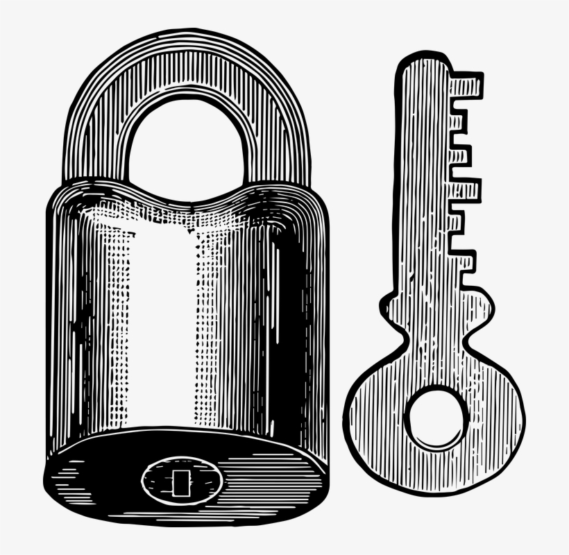 Castle, Clasp, Constipation, Chain, Key, Security, - Portable Network Graphics, transparent png #9195063