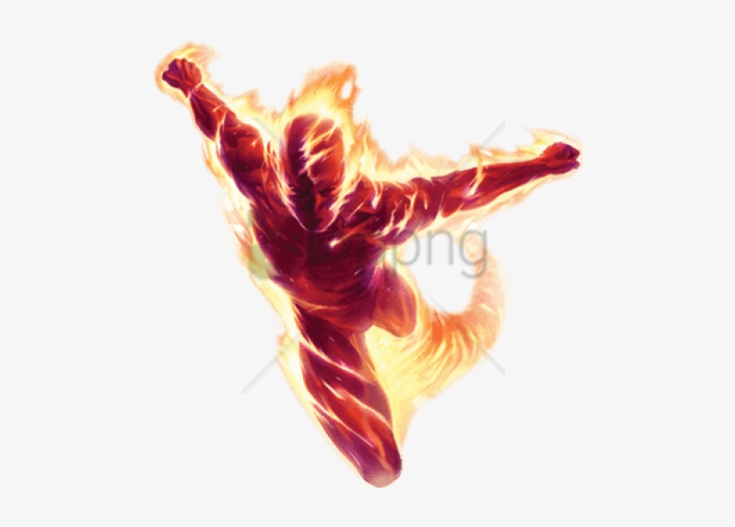 Free Png Download Human Torch Flames Png Images Background - Human Torch Png, transparent png #9195122