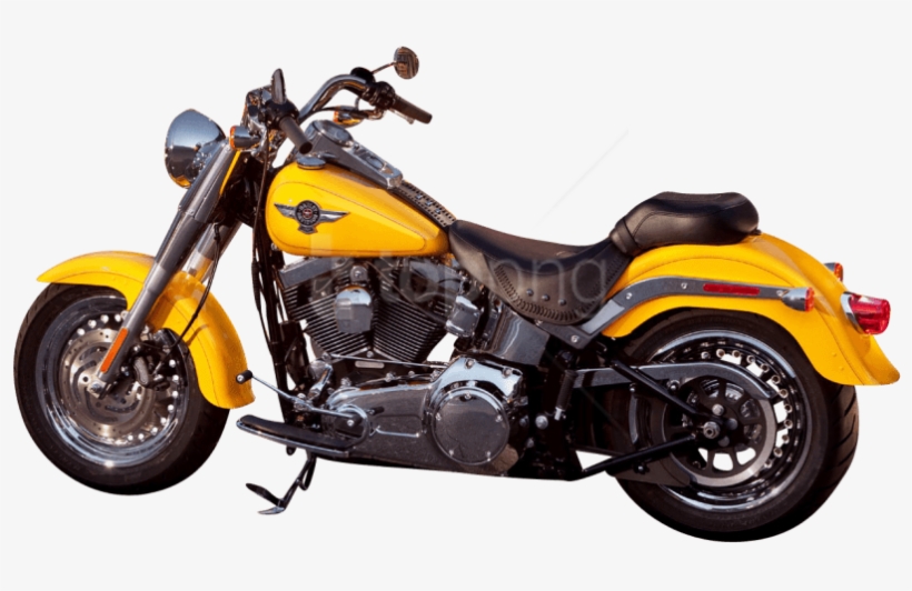 Free Png Download Harley Davidson Yellow Motorcycle - Yellow Harley Davidson Motorcycle, transparent png #9195291