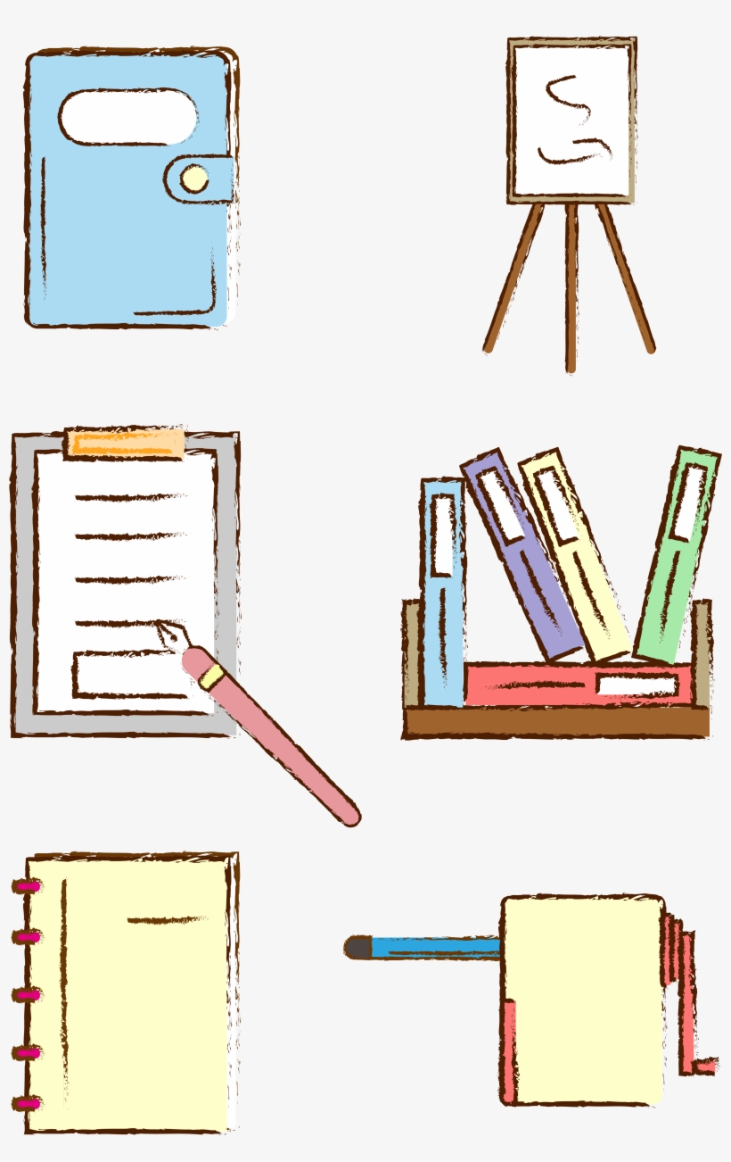 Book Board Clip Png And Vector Image - Diagram, transparent png #9195465