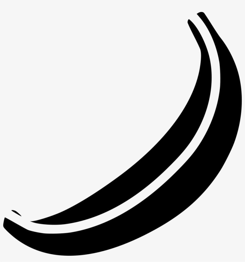 Png File Svg - Mono Banana Symbol, transparent png #9195588