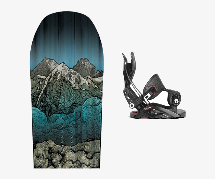 Jones Mountain Twin 2019 Flow Fuse-gt Black - Jones Mountain Twin 2019, transparent png #9195656