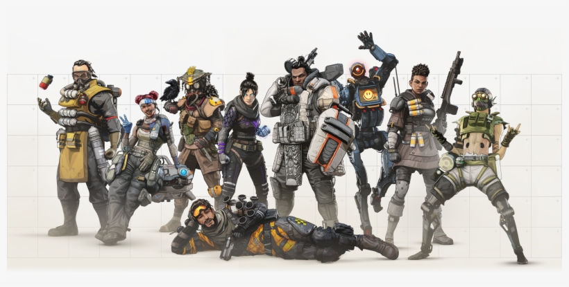 See The Roster - Apex Legends Founders Pack Skins, transparent png #9195898