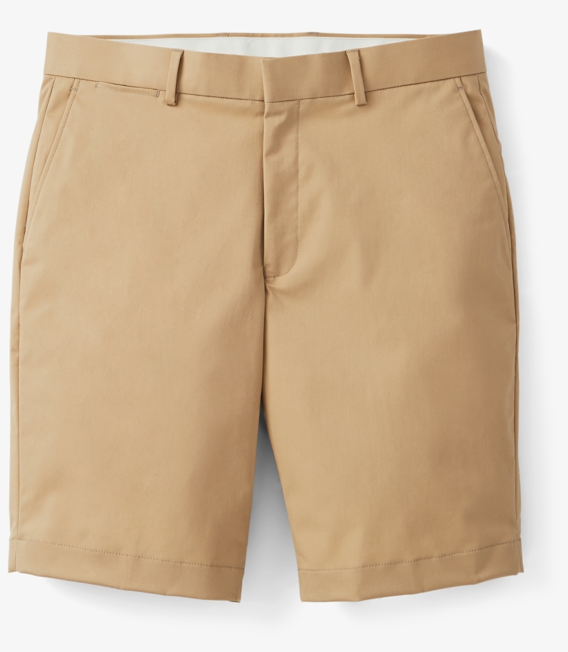 Stretch Cotton Shorts - Pocket, transparent png #9195970