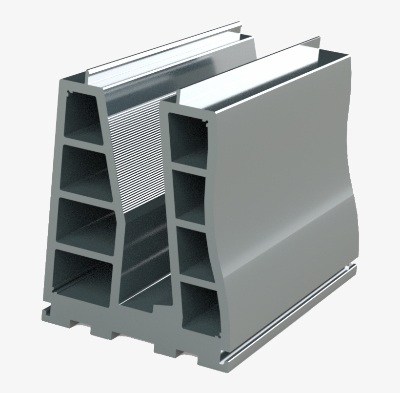 Wz6500 Is Glass Railings System Implemented With 12mm - Shelf, transparent png #9196474