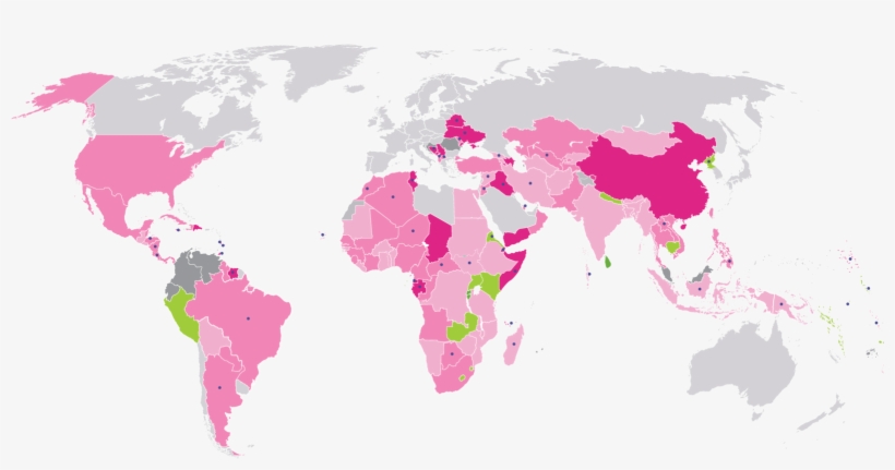 Eastern And Southern Africa South Asia Latin America - Mauritius To India Map, transparent png #9197019
