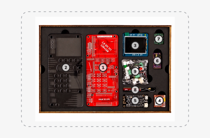 Makerphone Lets You Build And Code Your Own Mobile - Mobile Phone, transparent png #9197415
