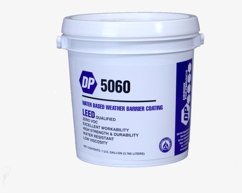 Design Polymerics Dp 5060 Weather Barrier Brather Mastic - Dp 3050, transparent png #9197768