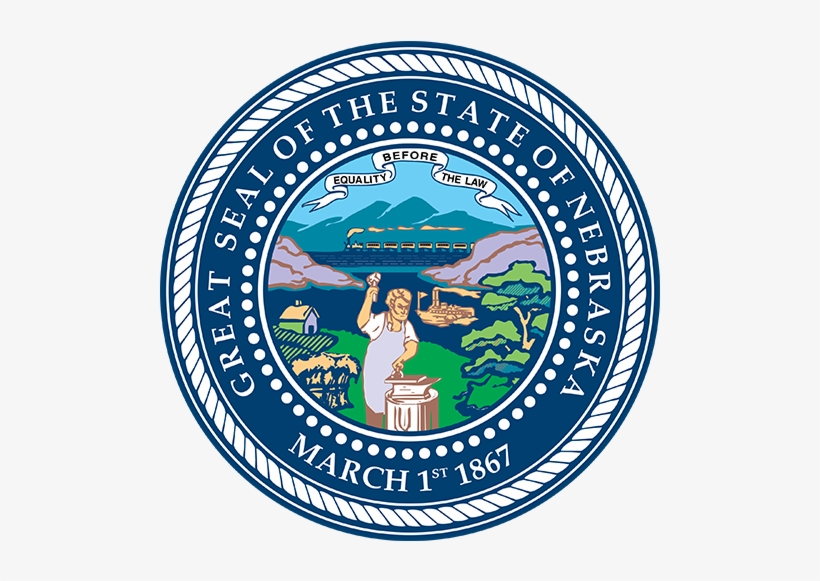 Nebraska Flag, transparent png #9197776