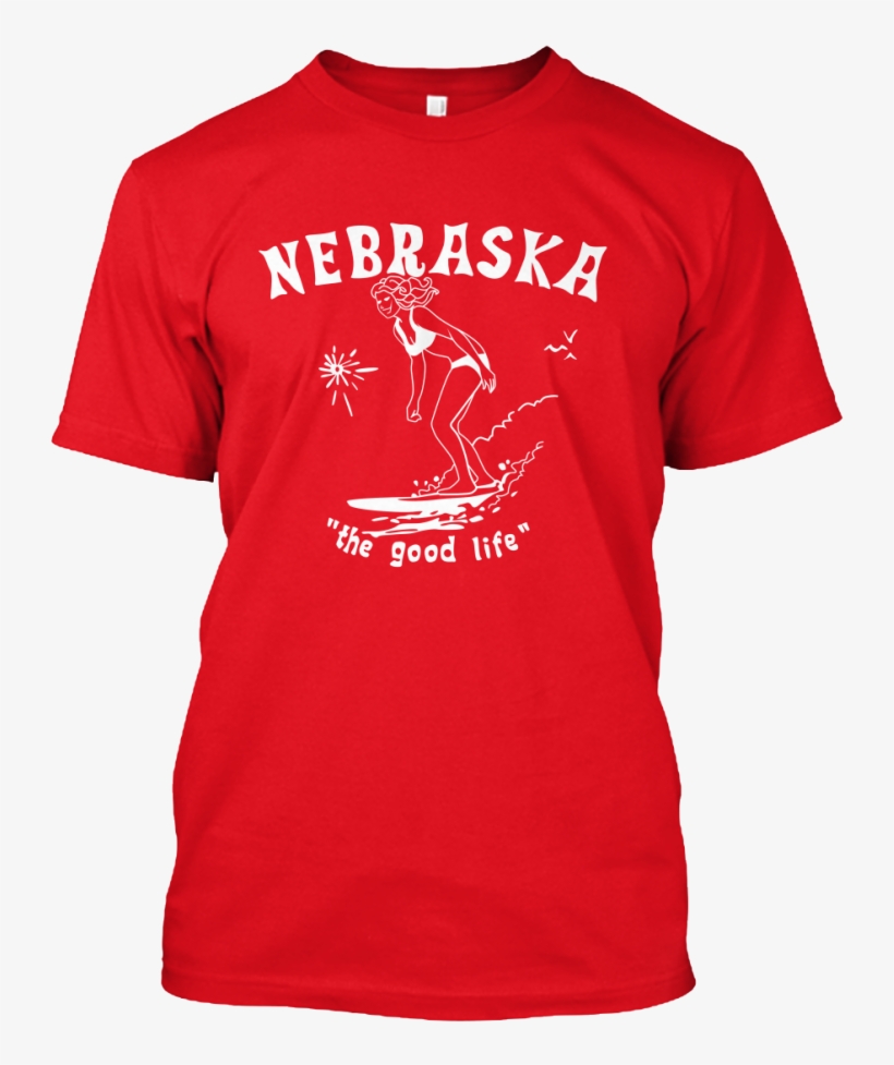 Load Image Into Gallery Viewer, Surf Nebraska - College Shirts, transparent png #9198075