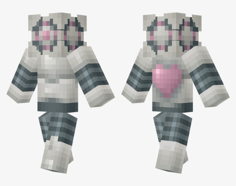 Portal Companion Droid - Minecraft Skin De Policia, transparent png #9198497