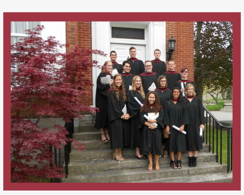 Classics Students Receive Their Respective Degrees - Academic Dress, transparent png #9198877