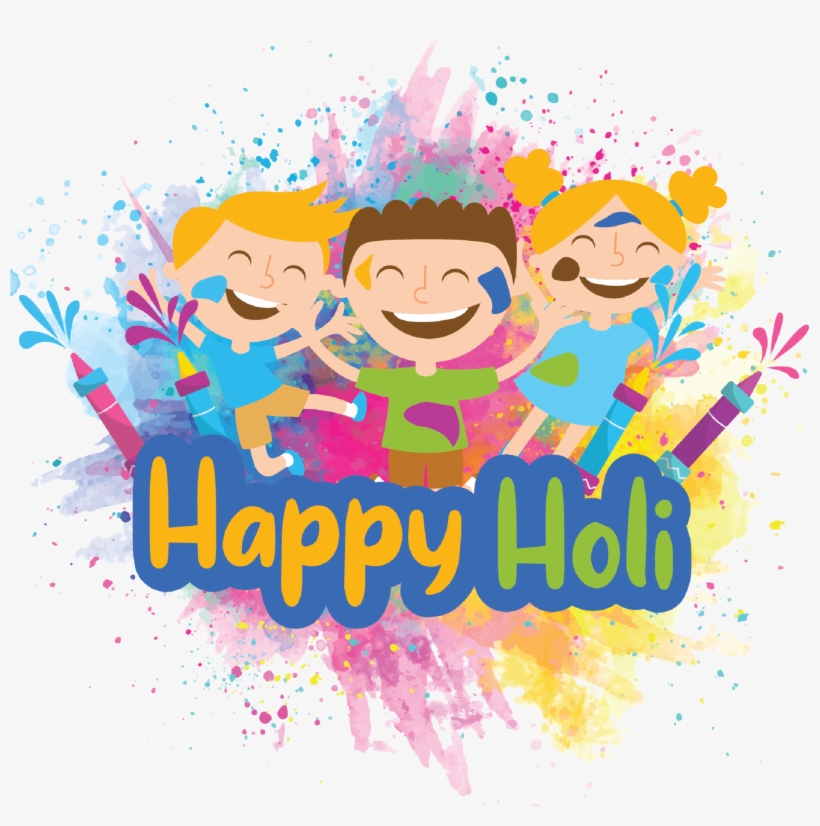 Load Image Into Gallery Viewer, Happy Holi Tshirt - Illustration, transparent png #9199112