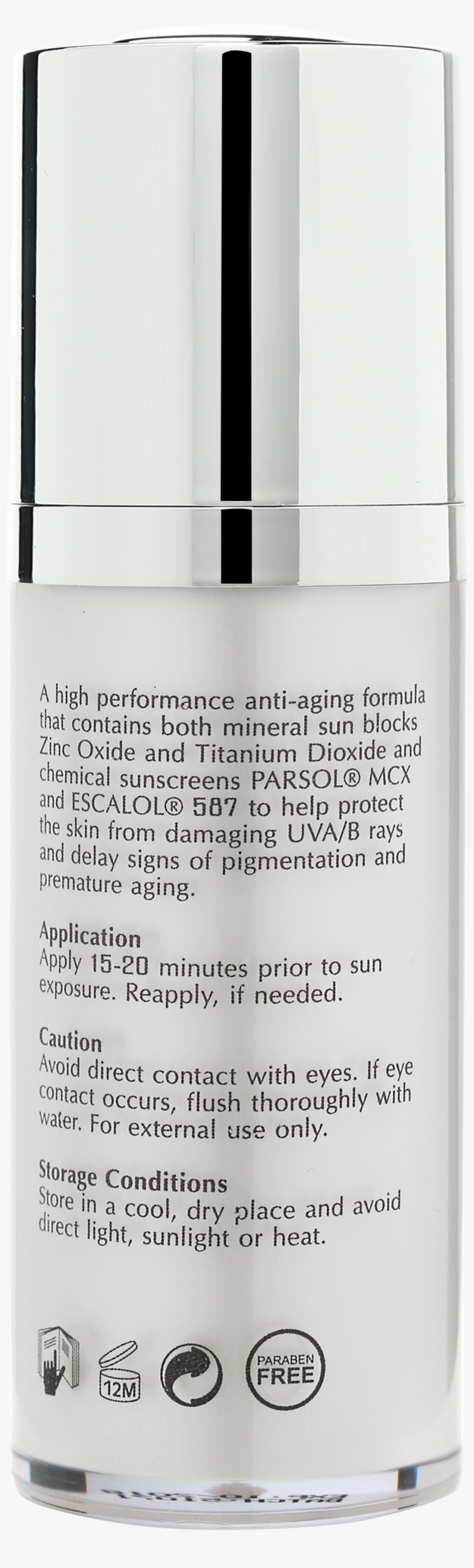 Anti Aging Sun Protector Back - Perfume, transparent png #9199457