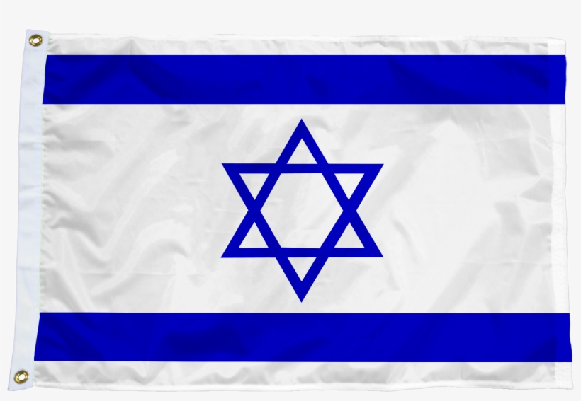 Israel Zion Flag - Israel Flag, transparent png #9199850