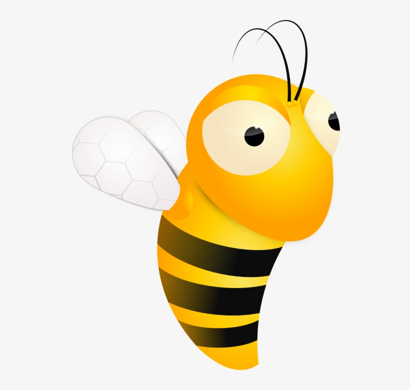 Animated Collection Illustration Of Cute Free Clip - Animated Bee Transparent, transparent png #920403