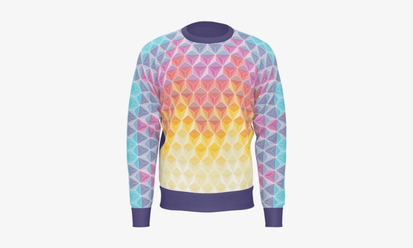 Honeycomb Hues - Long-sleeved T-shirt, transparent png #920583