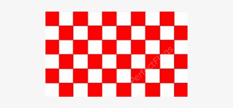 Chequered Red White Flag - Drapeau A Damier Rouge Et Blanc, transparent png #920861