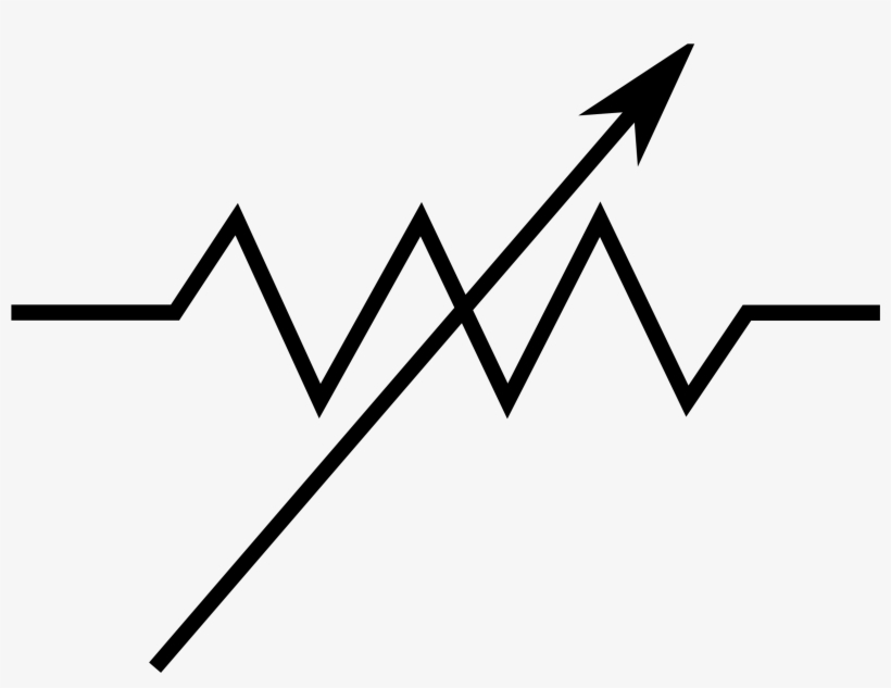 Vector Royalty Free Library As Chapter Notes Electric - Variable Resistor Symbol, transparent png #921505