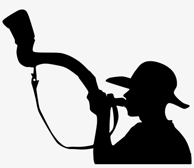 Bicycle Horn Icons Png - Man Blowing A Horn, transparent png #921527