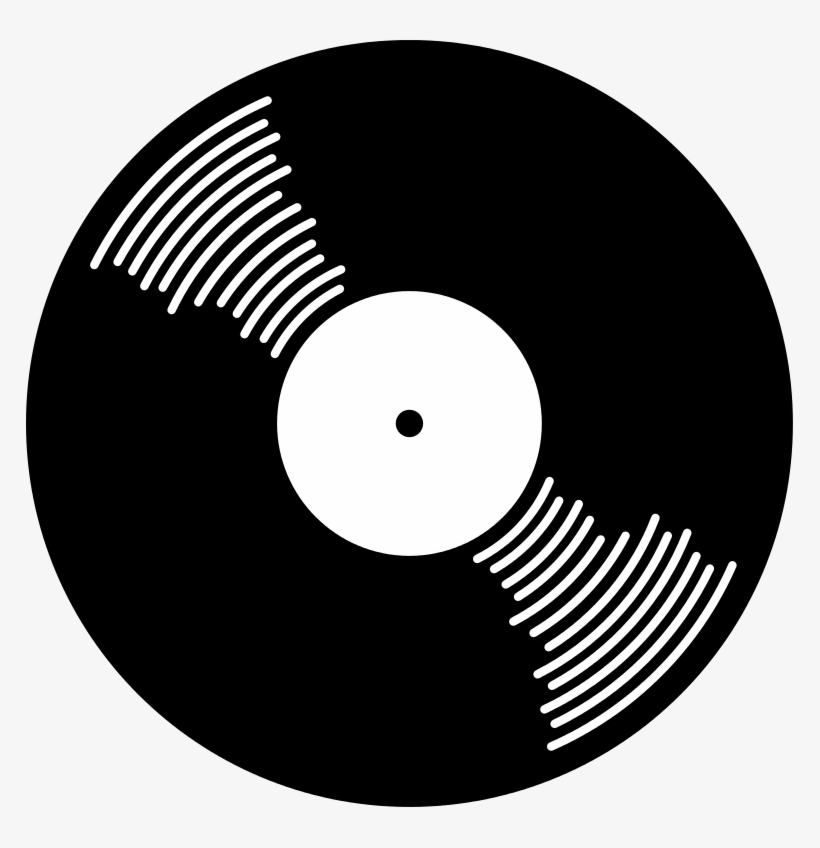 File - Disque Vinyl - Svg - Black Melting Viny Record Backpack By Designtheory, transparent png #921866
