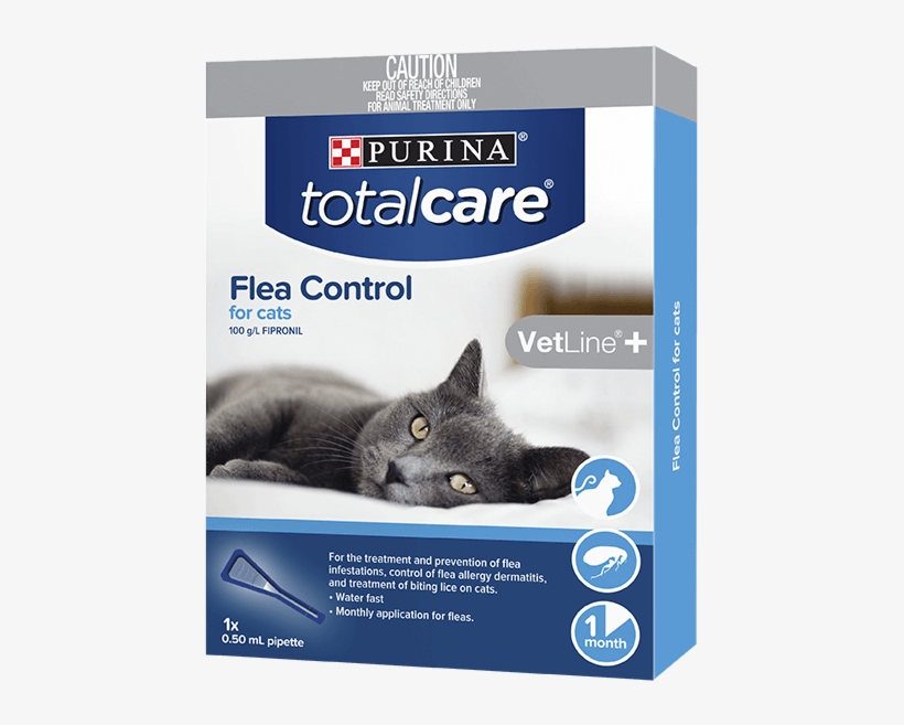 Totalcare Flea Control Cats - Purina Total Care Flea, transparent png #921869