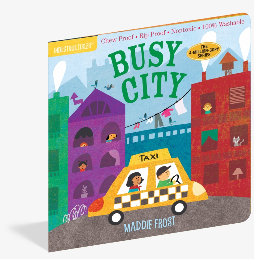 Cover - Indestructibles: Busy City, transparent png #921916