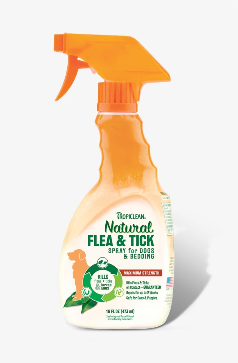 Image - Tropiclean Flea And Tick Spray, transparent png #922010